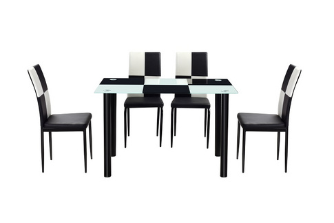 new design nordic tempered glass restaurant dining room dining table