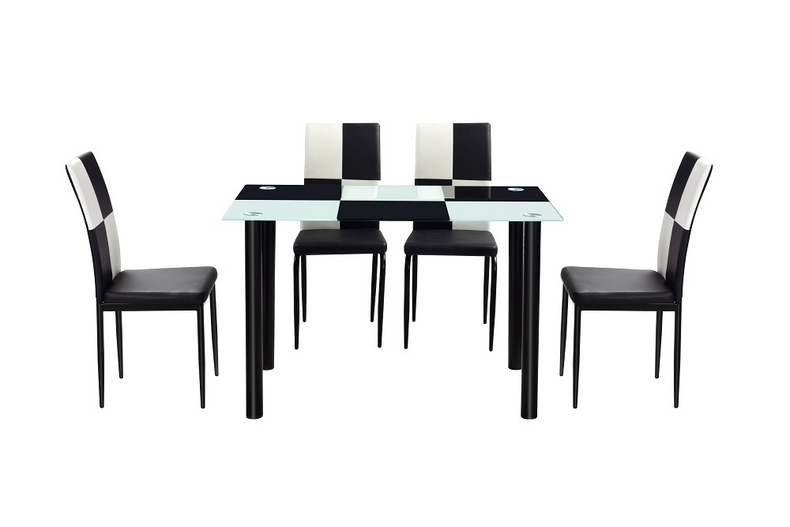 new design nordic tempered glass restaurant dining room dining table