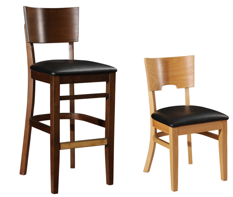 HF-524 Chair, HF-8524 Barstool