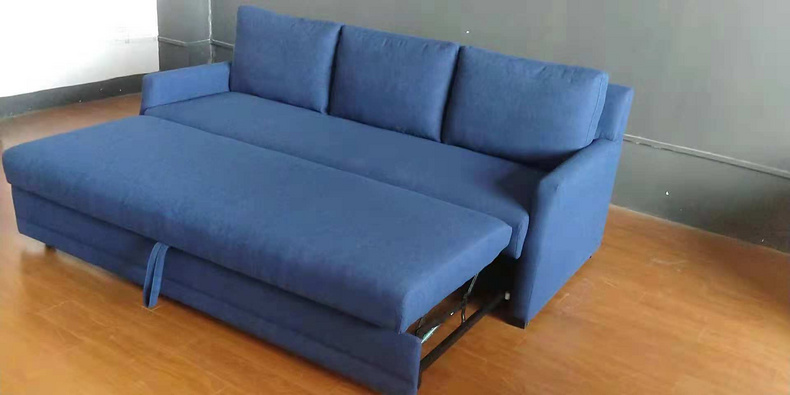 One stage draw out sofa bed mechanism