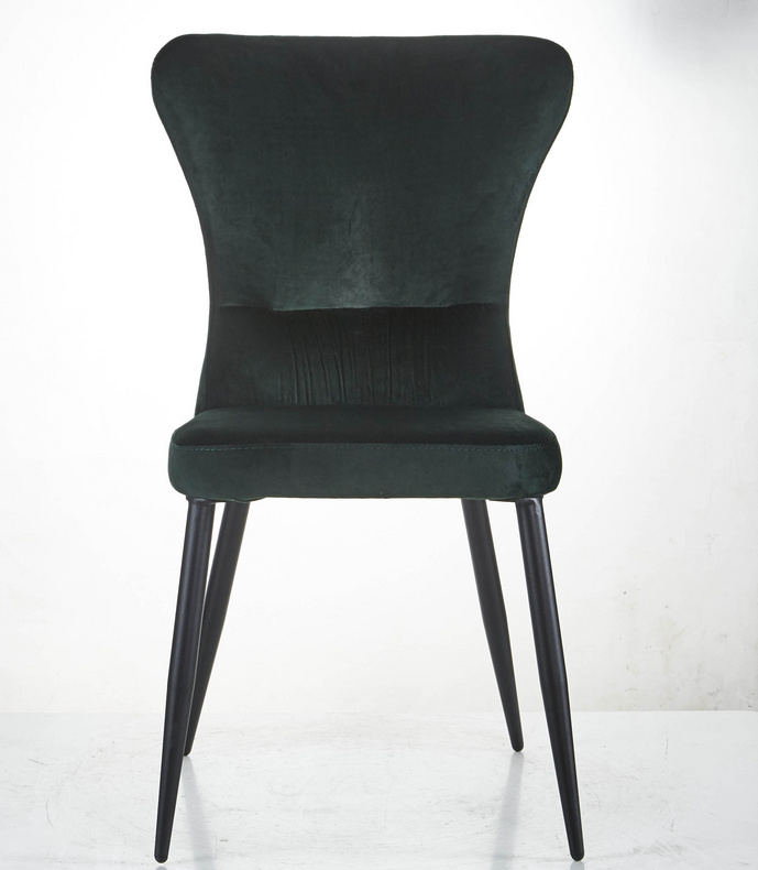 Dark green thinker simple style chair ch-386