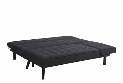 Modern Black Stylish Sofa Bed- 501870
