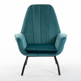 Velvet Upholstery Armchair