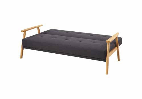 Dark Grey Sofa Bed- 502650