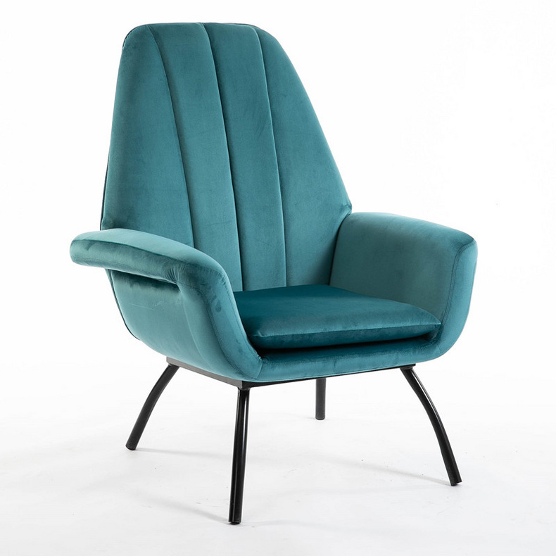 Velvet Upholstery Armchair