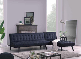 Modern Black Stylish Sofa Bed- 501870
