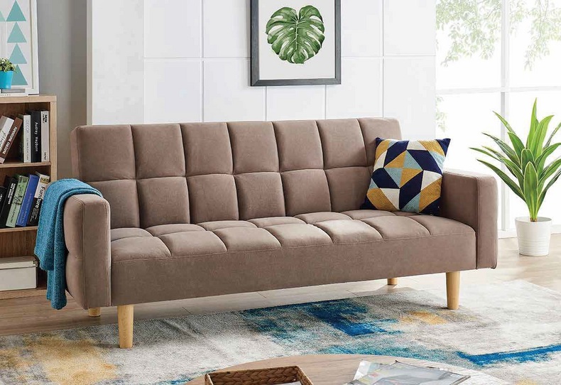 Modern Minimalist Exquisite Fabric Sofa Bed- 503020