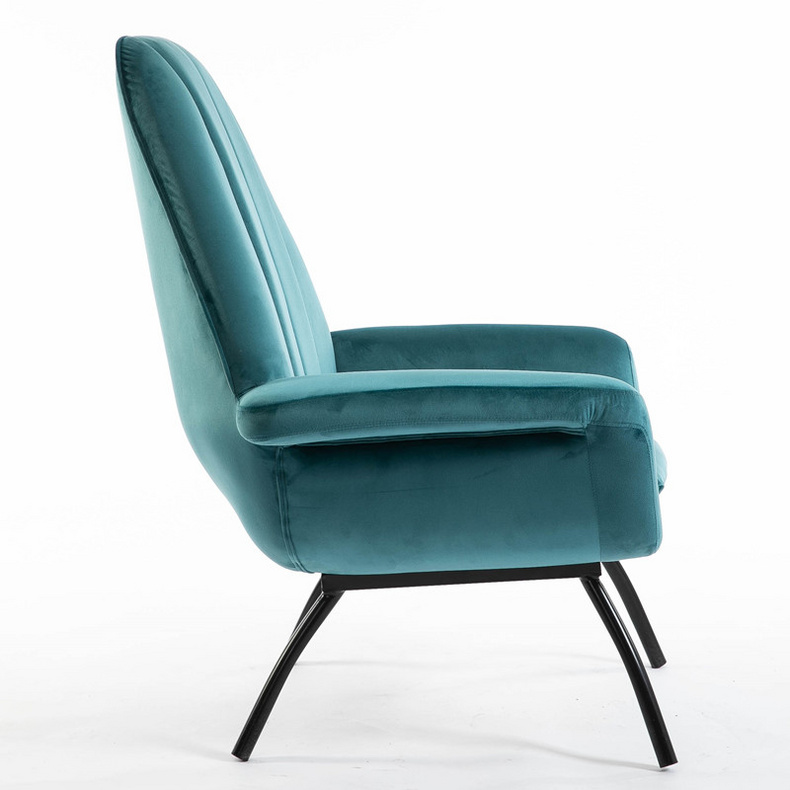 Velvet Upholstery Armchair