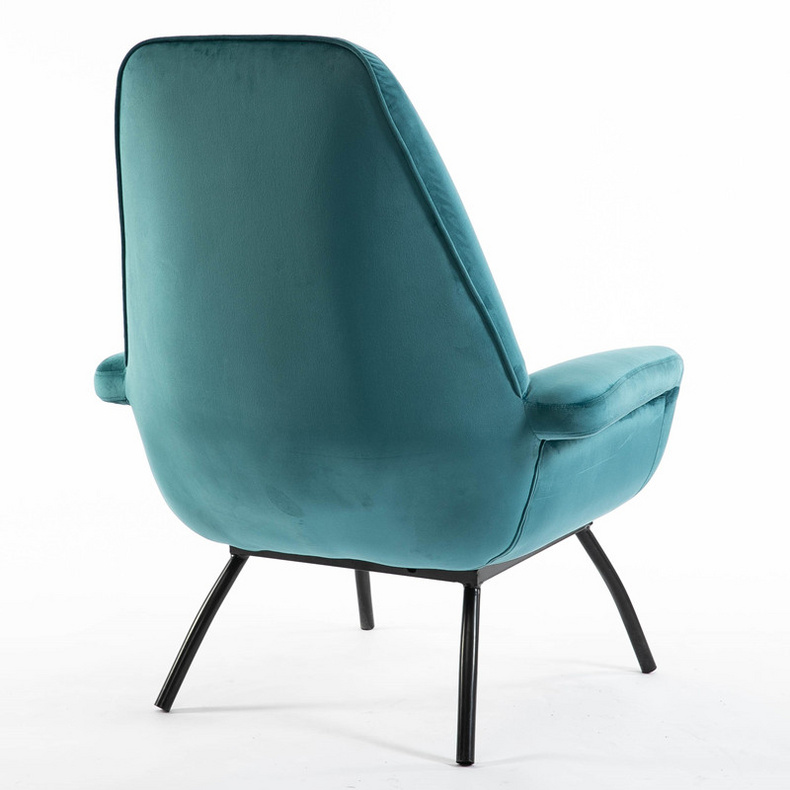 Velvet Upholstery Armchair