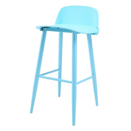 modern scandinavian counter height replica nerd bar stool with backrest