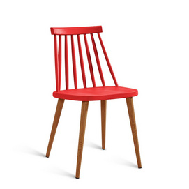 nordic design colorful high back armless plastic winsindor chair