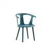 china cheap design plastic armchair in green