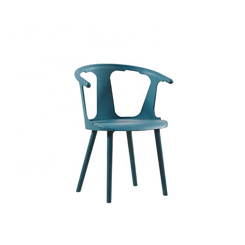 china cheap design plastic armchair in green