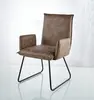 Good quality modern style cheap price dining chair with metal frame