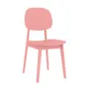 nordic style modern cheap plastic dining chair wholesale
