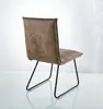 Hot seller modern style fabric upholstered dining chair with metal frame