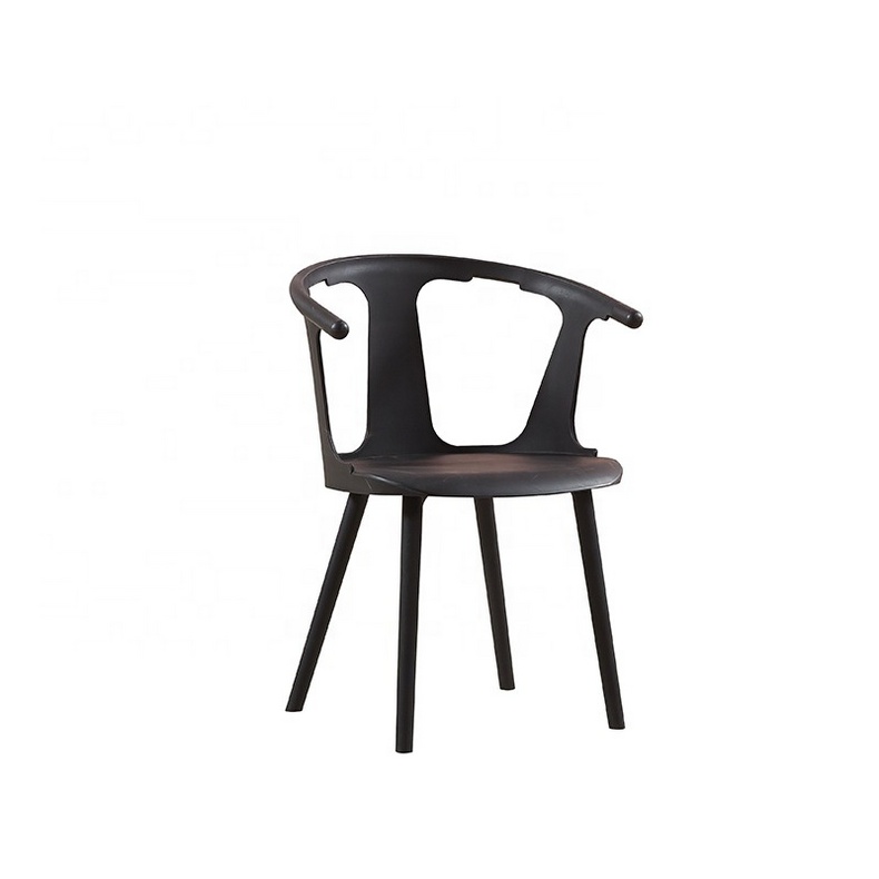 china cheap design plastic armchair in green