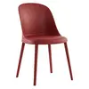 nordic design polypropylene dining chair high back