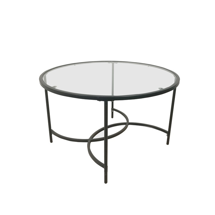 fancy design sofa corner side table glass top coffee table