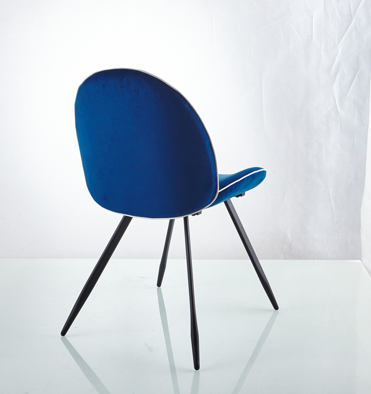 Blue enchantress  fashion style dining chair