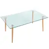 glass coffee table BC308
