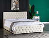velvet bed with storage
