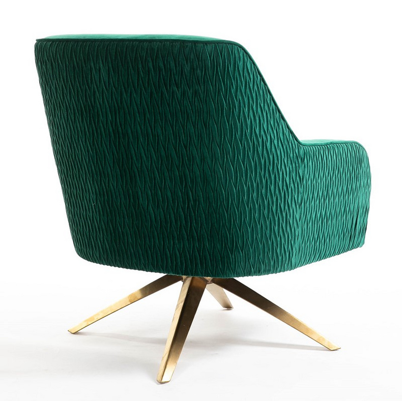 Modern Velvet Armchair