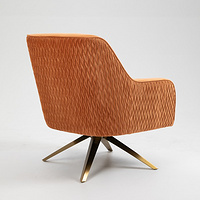 Modern Velvet Armchair