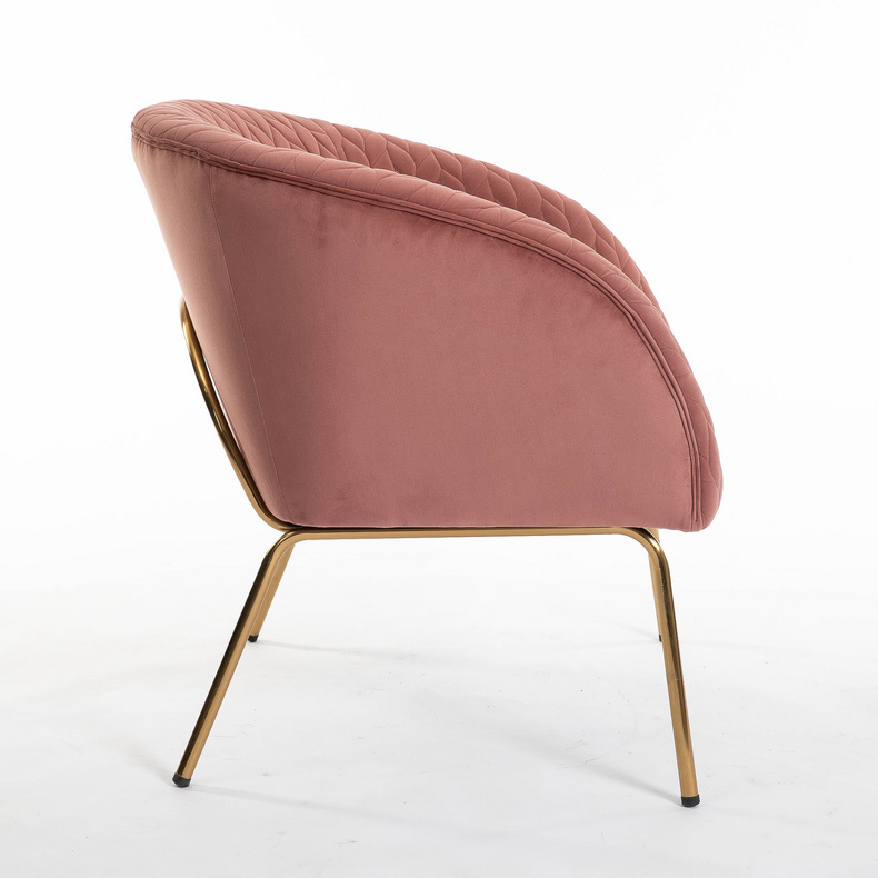 Velvet Upholstery Armchair