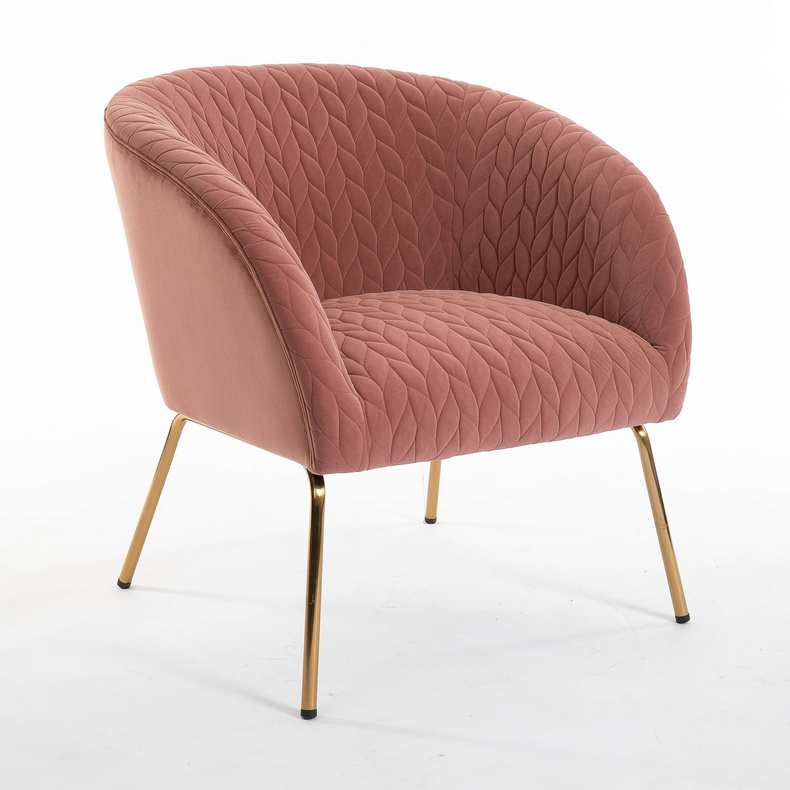 Velvet Upholstery Armchair