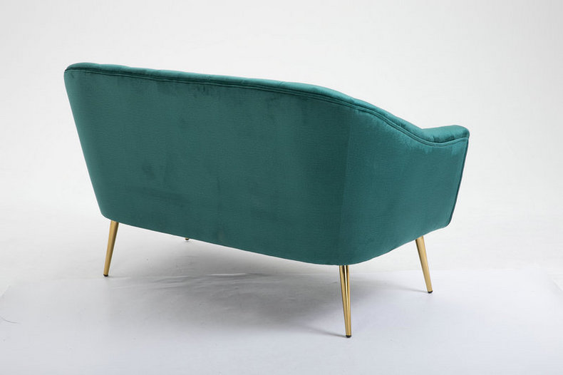 Hot Green Velvet Sofa