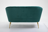 Hot Green Velvet Sofa