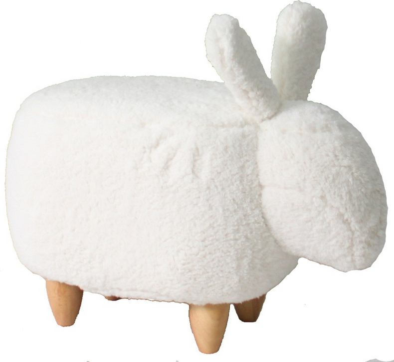 Cute Children' s Rabbit Stool