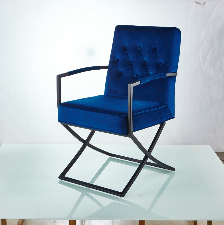 Blue enchantress dining chair CH-453