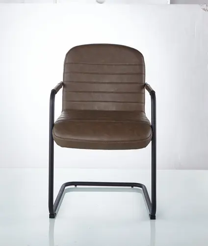 Concise and compact with armrest CH-454B dining chair