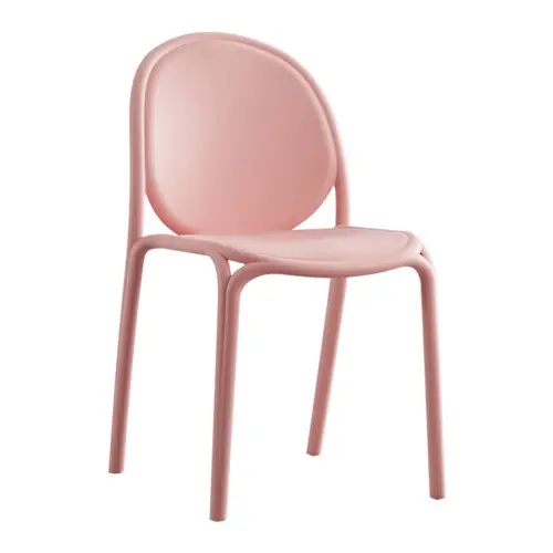 modern high back polypropylene dining chair