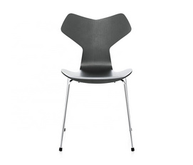 New design pp plastic dining chair with chromed legs