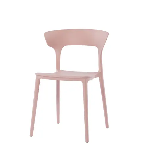 scandinavian design contemporary plastic dining side chair