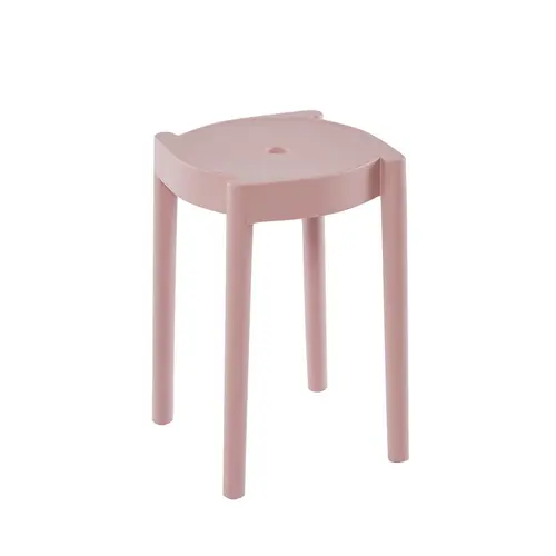 simple design nordic style plastic stool chair
