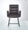 Upholstered chair with armrest cheap price CH-461 dining chair