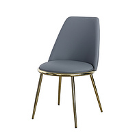 Wholesale modern nordic design high back upholstered faux leather dining chair