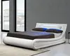 talian design newest style LED  PU bed with Gas Lift