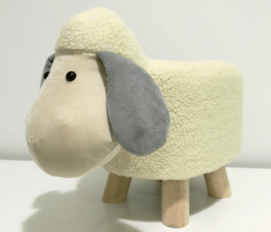 Cute Children' s Sheep Stool
