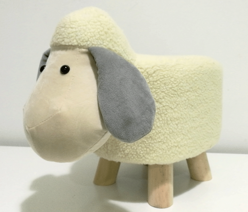 Cute Children' s Sheep Stool