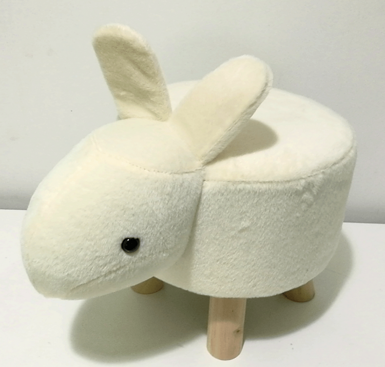 Lovely Children' s Rabbit Stool