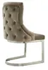 Light Luxury Leisure Dining Chair 614#