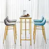 [RIS] Bar Table + Gold Chair