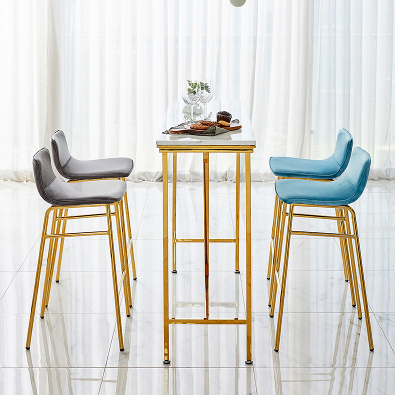 [RIS] Bar Table + Gold Chair