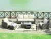 Rattan Wicker Modern Outdoor Sofa Set Furniture   PAS-068C