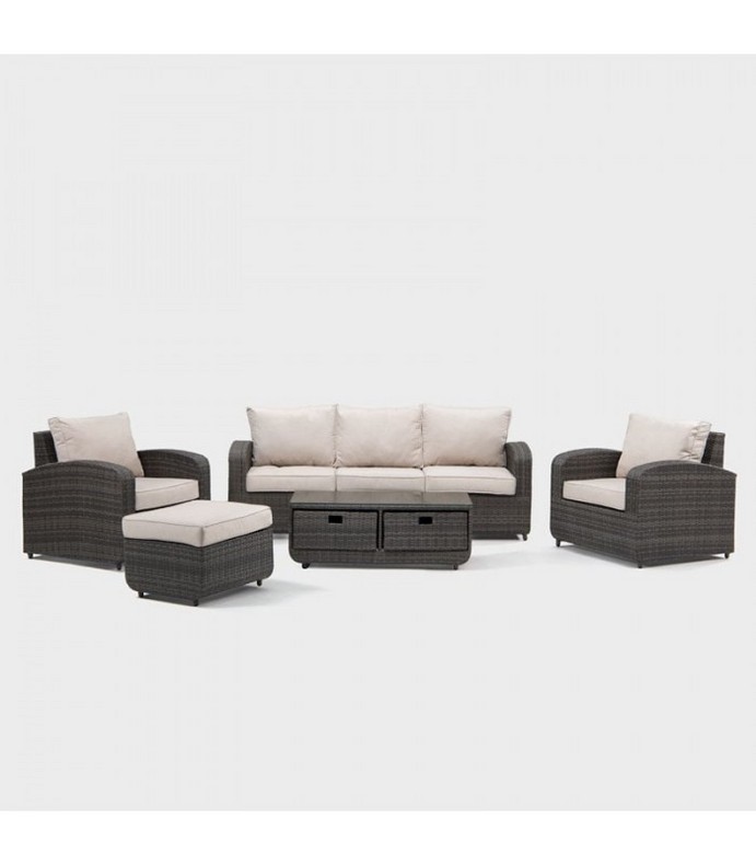 Rattan Wicker Modern Outdoor Sofa Set Furniture   PAS-068C